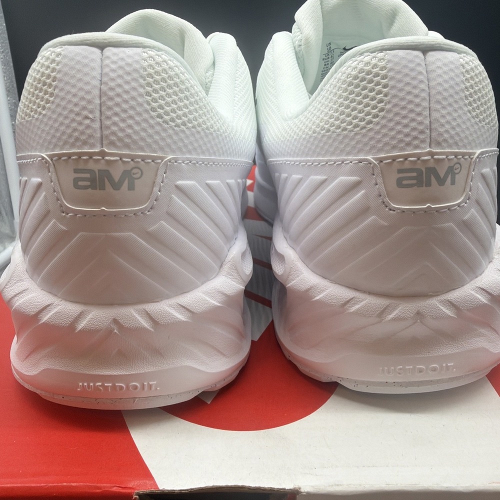 NEW Nike Air Max BIA White Black Grey Tennis SHOES Men's 8.5 Womens 109414-100 - Picture 6 of 9